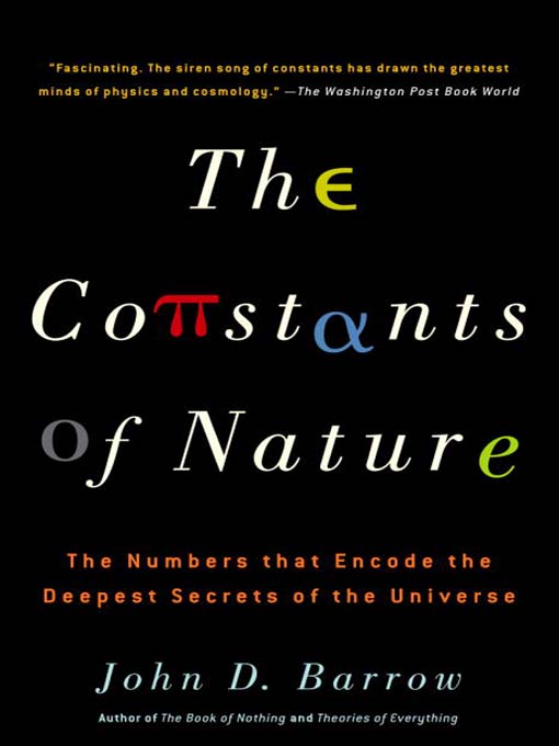 Cover of The Constants of Nature